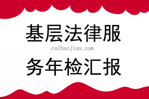 基層法律服務(wù)年檢工作匯報三篇